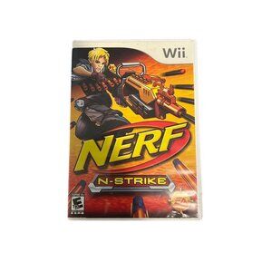 Nerf N-Strike Nintendo Wii Game Complete With Case & Manual video gaming